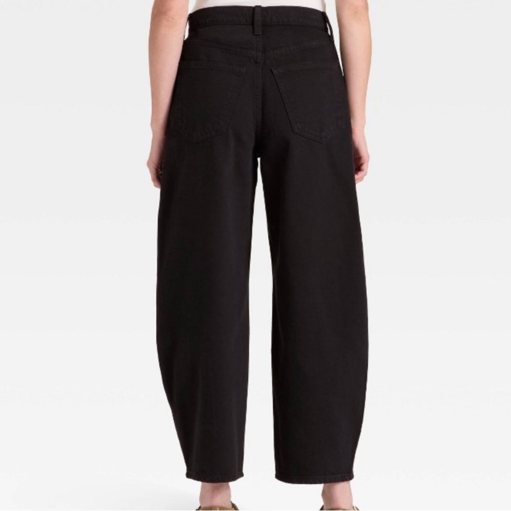Universal Thread Women's Wide Leg Black Jeans
